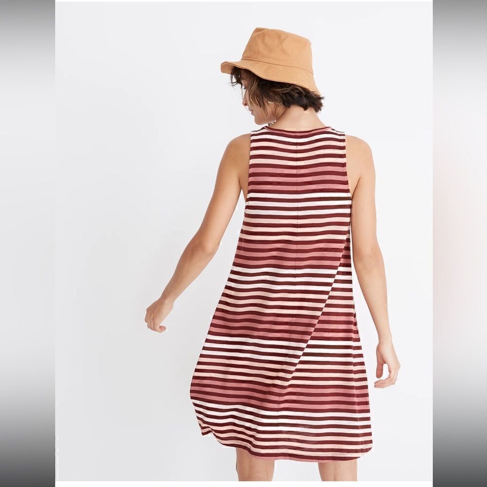 ⭐️3 for $10⭐️ Madewell HighPoint Sulley Striped Swing Dress - Picture 10 of 11